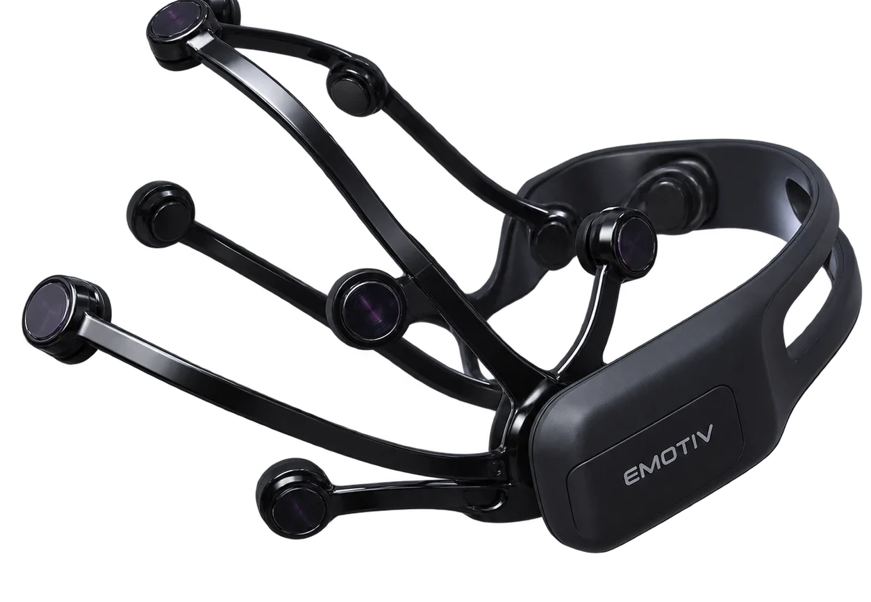 Diadema EEG EMOTIV EPOC X sin fondo
